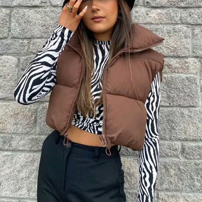 Lena - Cozy Winter Puffer Vest